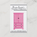 Buscar trabajo madera de tarjetas de visita Mobiliario