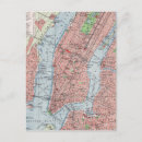 Buscar antique map postales Nueva york