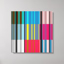 Buscar rayas negras lienzos Patrón