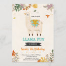Buscar llamas 13x18 invitaciones Niño