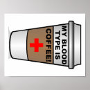 Buscar tipo de sangre posters Café