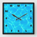 Buscar piscina relojes de pared Verano