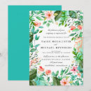 Buscar rosa y turquesa invitaciones Invitados