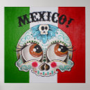 Buscar viva méxico posters Calavera