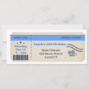 Buscar cinema invitaciones Vintage