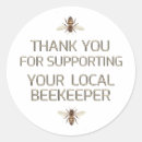 Buscar abeja pegatinas Gracias