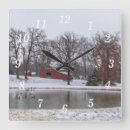 Buscar granja relojes de pared Granero