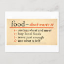 Buscar desperdicios postales Alimento