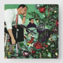 Buscar la escalera relojes de pared Vintage