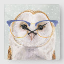 Buscar owl relojes de pared Animal