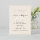 Buscar marfil boda invitaciones Formal