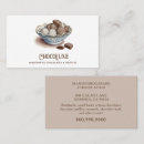 Buscar chocolate tarjetas de visita Caramelo