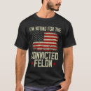 Buscar felon camisetas Demócrata