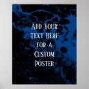 Buscar azul con negro posters Mármol