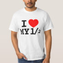 Buscar mitad de mi corazón camisetas Día de san valentín