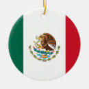 Buscar bandera de méxico adornos Navidad