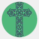 Buscar cruz celta pegatinas Católico