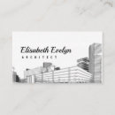 Buscar arquitectura moderna tarjetas de visita General y unisex