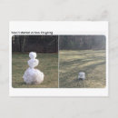 Buscar muñecos de nieve postales Divertido
