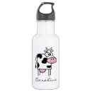 Buscar vaca agua botellas Monograma