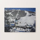 Buscar estación de esquí puzzles Nieve