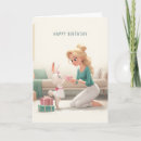 Buscar mujer rubia tarjetas Para todos
