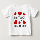 Buscar dos corazones camisetas Para niños