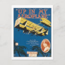 Buscar aviones comerciales postales Vintage