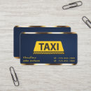 Buscar conductor taxi de tarjetas de visita Transporte