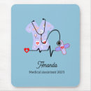 Buscar médicos alfombrillas de raton Asistente médico