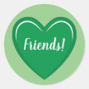 Buscar encantador pegatinas Verde