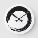 Buscar círculo del enso relojes de pared Zen