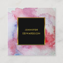 Buscar rojo y negro tarjetas de visita Para ella