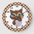 Buscar owl relojes de pared Búho