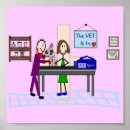 Buscar clínica veterinaria posters Técnica