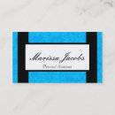 Buscar aguamarina tarjetas de visita Blanco