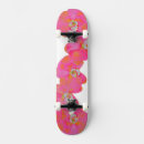 Buscar flor rosada tablas de skate Abstracto