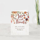 Buscar rustic thank you tarjetas Otoño