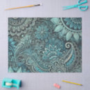 Buscar paisley floral papel de seda Fondo