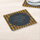 Buscar diseño retro posavasos Elegante