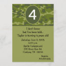 Buscar camoflauge invitaciones Para todos