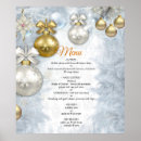 Buscar plantilla del menú del navidad menus Nieve