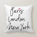 Buscar parís londres nueva york cojines Nuevo