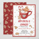 Buscar cacao invitaciones Cacao caliente y galletas