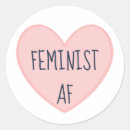 Buscar feministas pegatinas Para ella
