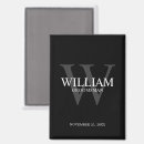 Buscar negro rectangulares imanes Para él