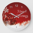 Buscar merry christmas relojes de pared Festive
