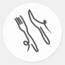 Buscar tenedor pegatinas Cuchillería