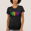Buscar hippie mujer camisetas Arco iris