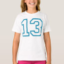 Buscar número trece camisetas Adolescente